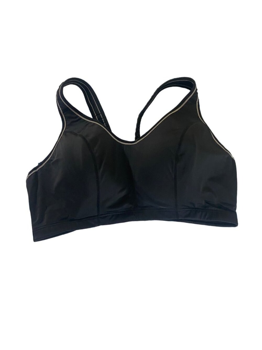 Livi Active Women's Black Moulded Underwire Sports Bra - 44DD